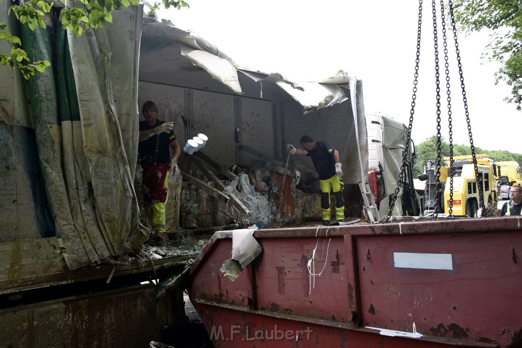 Schwerer VU A 3 Rich Oberhausen Hoehe AK Leverkusen P757.JPG - Miklos Laubert